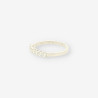 Anillo oro bl brillante aprox. 0,50 Cts