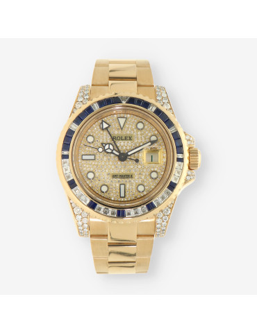 ROLEX GMT oro/bri 116718LN G276N463