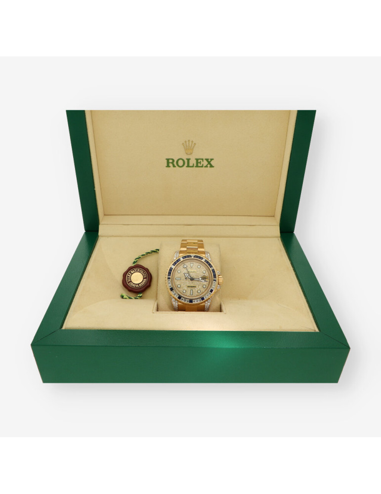 ROLEX GMT oro/bri 116718LN G276N463
