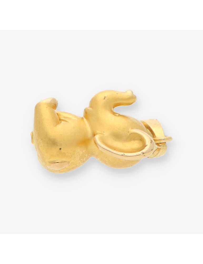 Colgante elefante oro