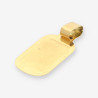 Colgante placa oro