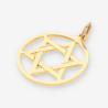 Colgante estrella de David oro