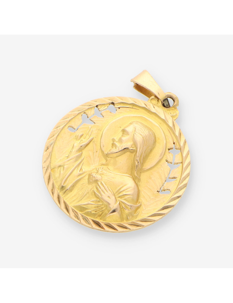 Medalla escapulario oro