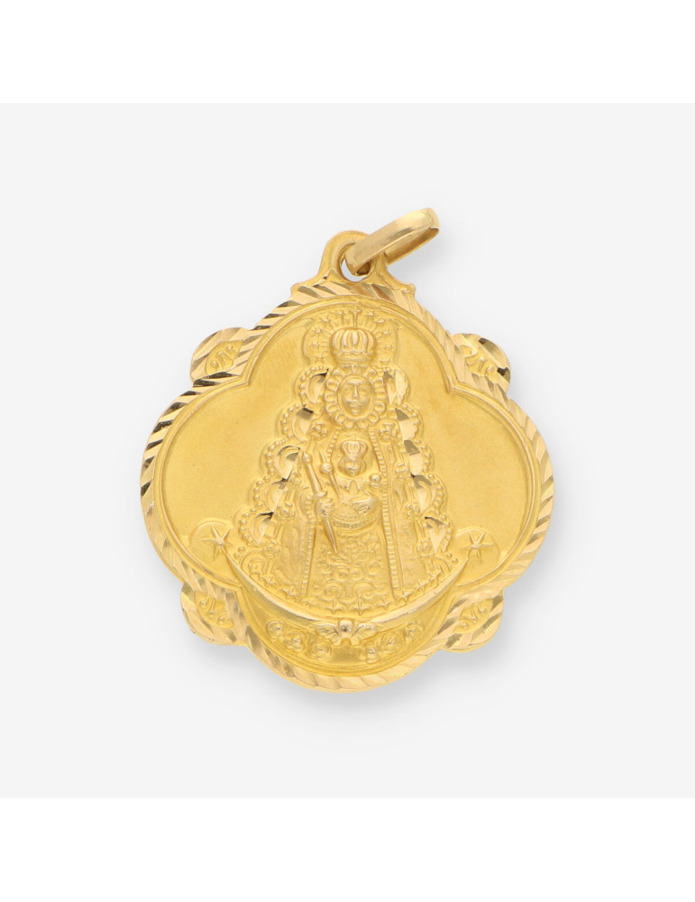 Medalla Virgen oro
