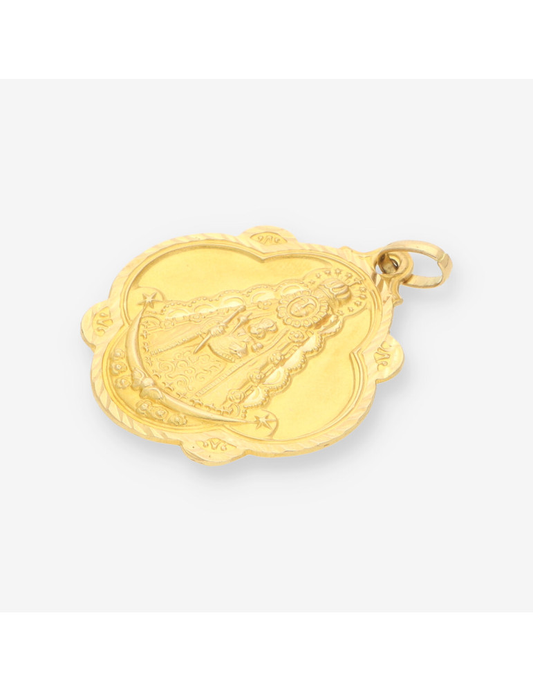 Medalla Virgen oro