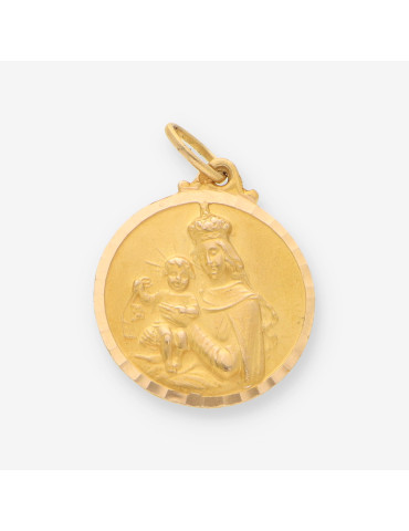 Colgante medalla oro