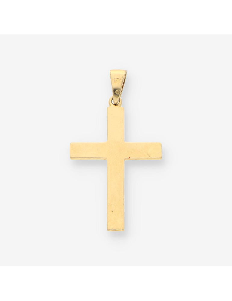 Colgante cruz oro