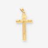 Colgante cruz oro