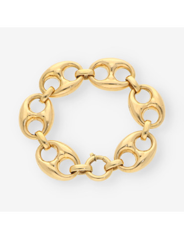 Pulsera calabrote oro