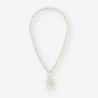 Gargantilla oro blanco y brillantes