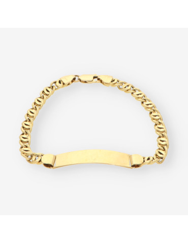 Pulsera no me olvides oro
