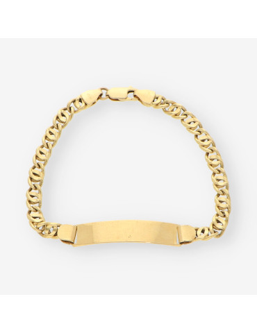 Pulsera no me olvides oro