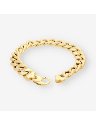 Pulsera barbada oro