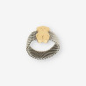 Anillo TOUS oso acero y oro