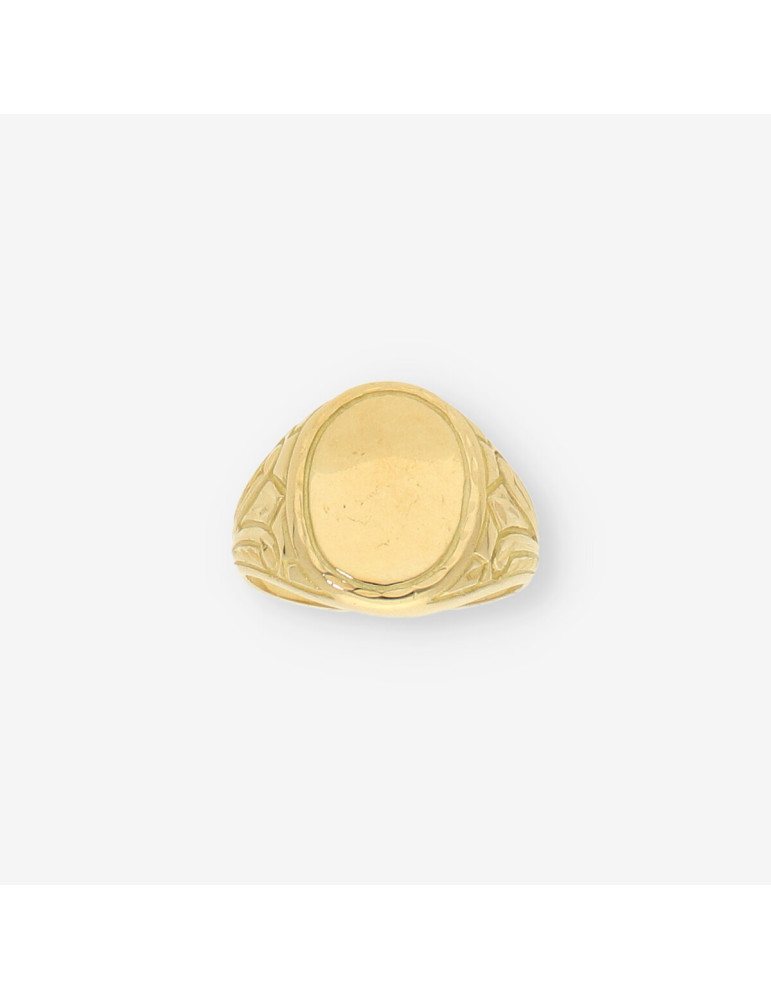 Anillo sello oro