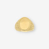 Anillo sello oro