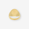 Anillo sello oro
