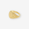 Anillo sello oro