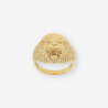 Anillo leÃ³n oro