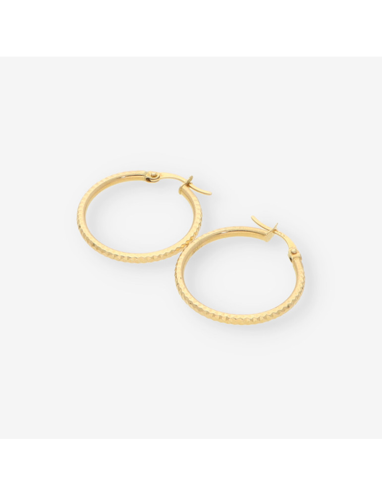 Pendientes aro oro