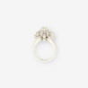 Anillo oro blanco y brillantes