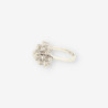 Anillo oro blanco y brillantes