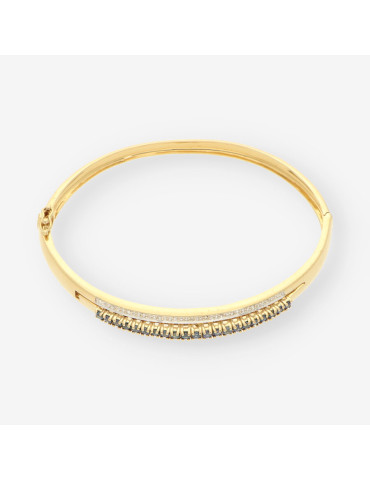 Esclava zafiros oro y brillantes