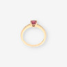 Anillo RubÃ­ oro y brillantes