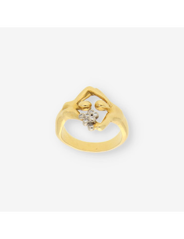 Anillo oro y bri PUIG DORIA