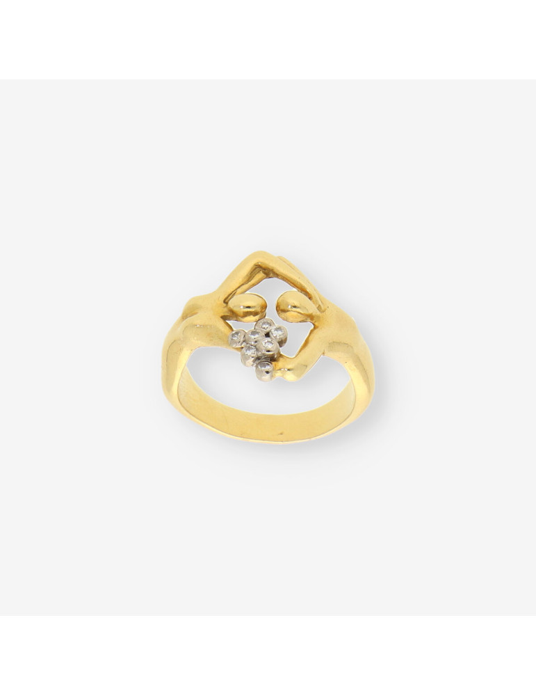 Anillo oro y bri PUIG DORIA