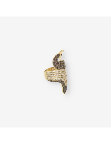 Anillo Pavo Real oro