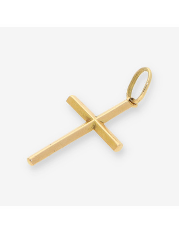 Colgante cruz oro