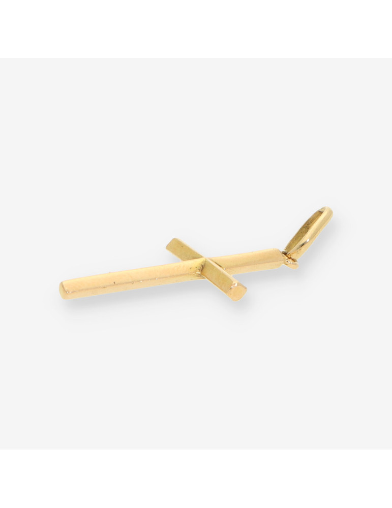 Colgante cruz oro