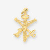 Colgante cristo legionario oro