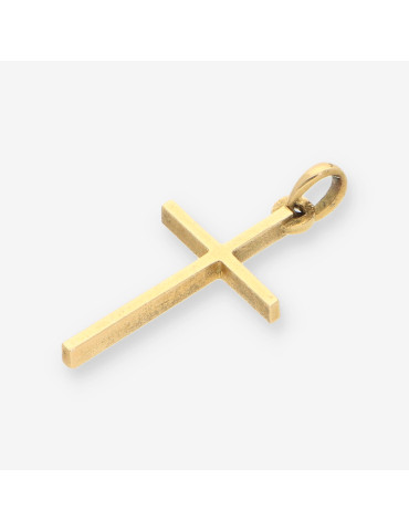 Colgante cruz oro