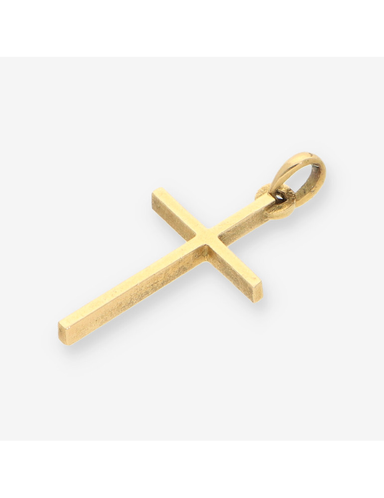Colgante cruz oro
