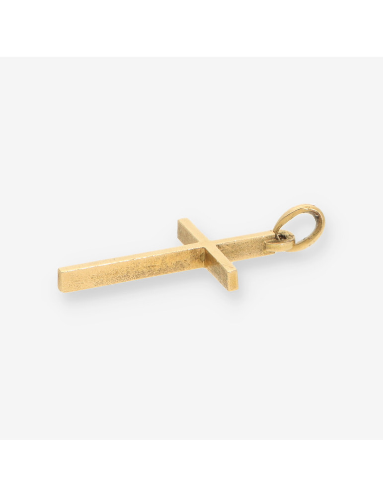Colgante cruz oro