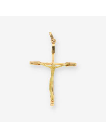 Colgante cruz oro