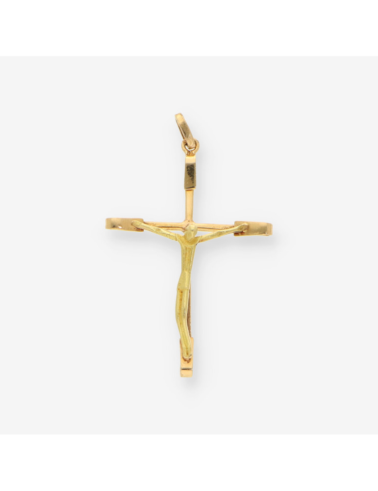 Colgante cruz oro