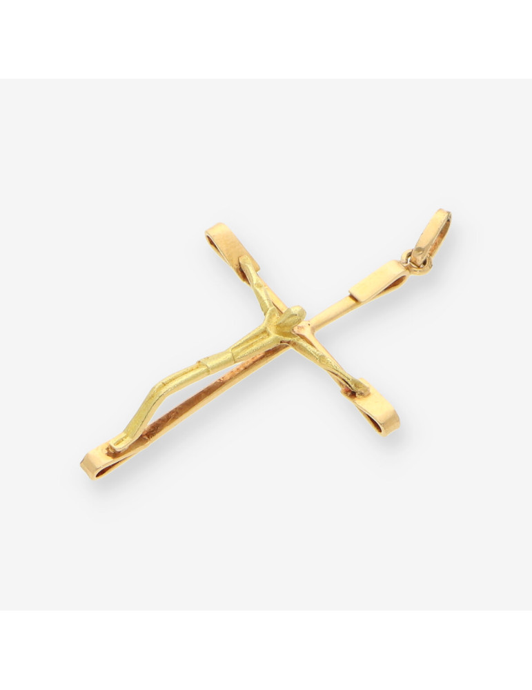 Colgante cruz oro