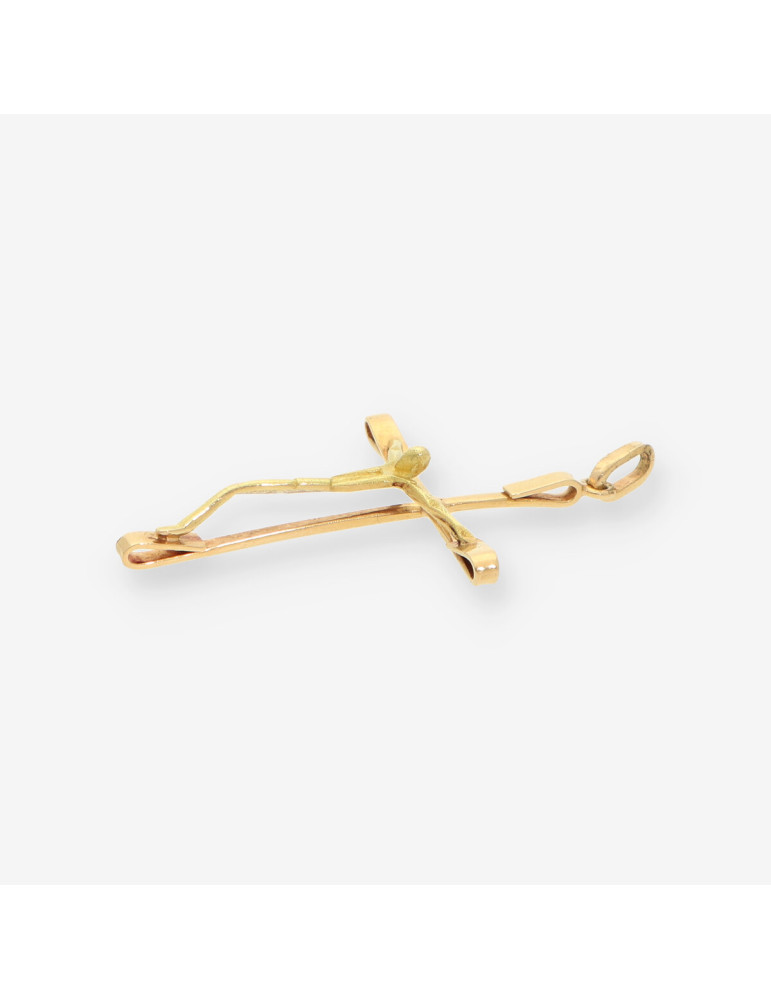 Colgante cruz oro