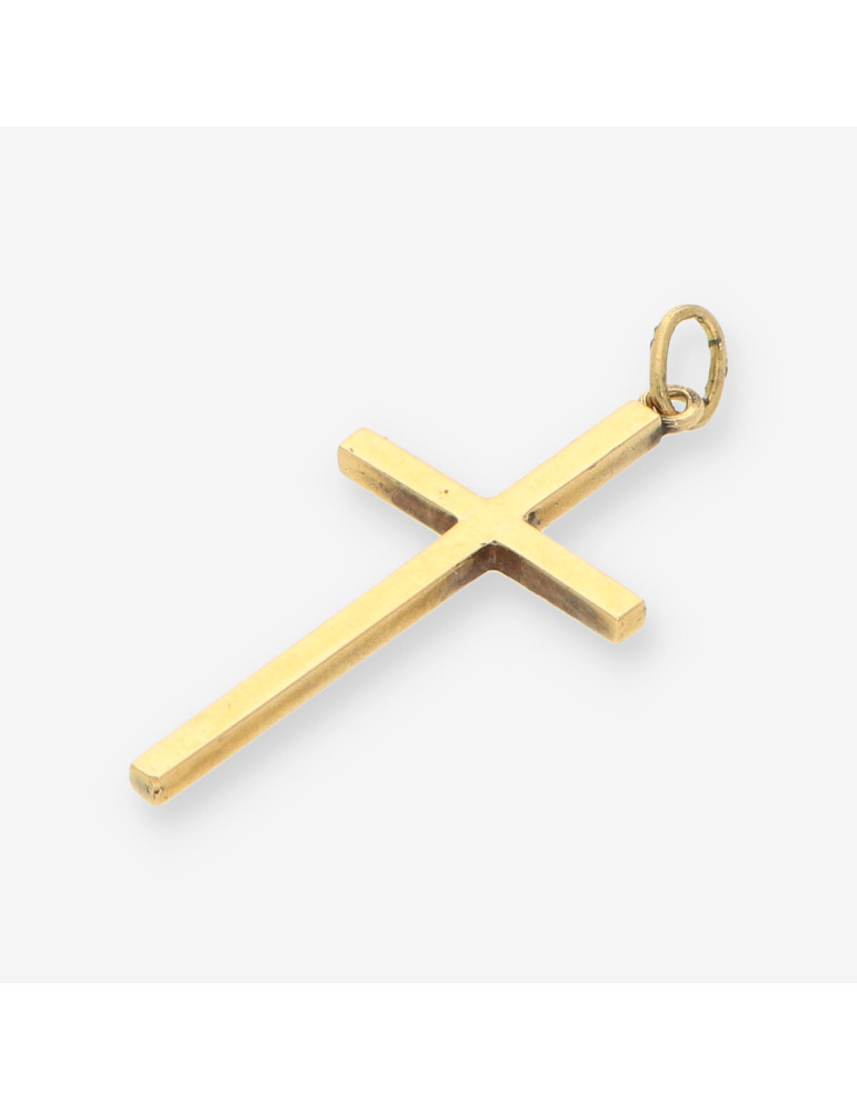 Colgante cruz oro