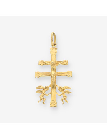 Cruz caravaca oro