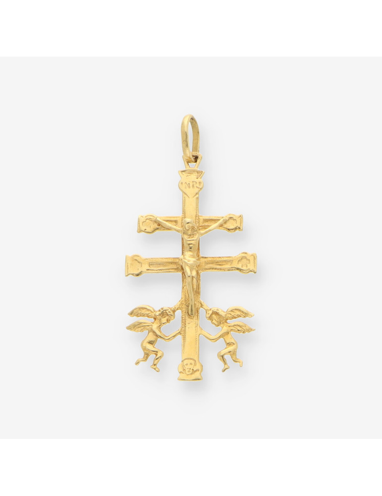 Cruz caravaca oro