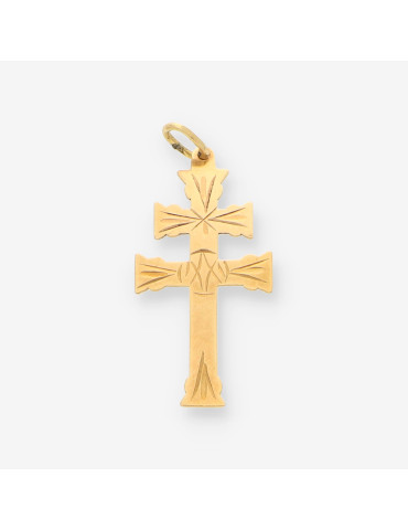 Cruz caravaca oro