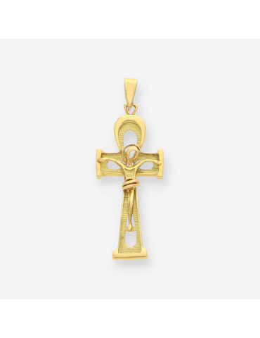 Cruz de la vida oro