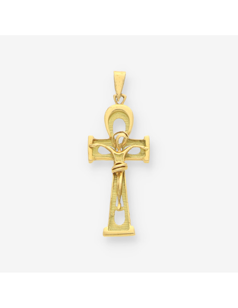 Cruz de la vida oro