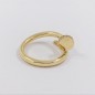 Anillo Juste en oro 18kt con brillantes