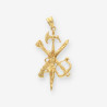 Colgante cruz oro legionario