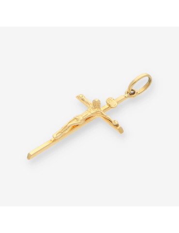 Colgante cruz oro